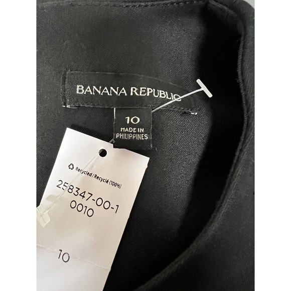 Banana Republic Women's Sleeveless Black Dress Signature‎ Stretch Size 10 - Picture 7 of 9